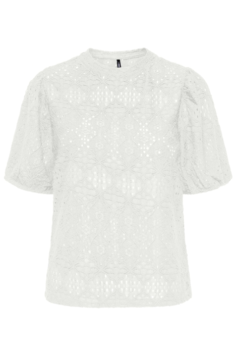Only onlluz s/s puff sleeve top jrs